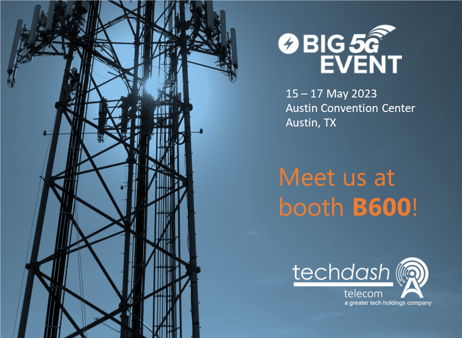 Join us at the Big 5G Event May 15th – 17th